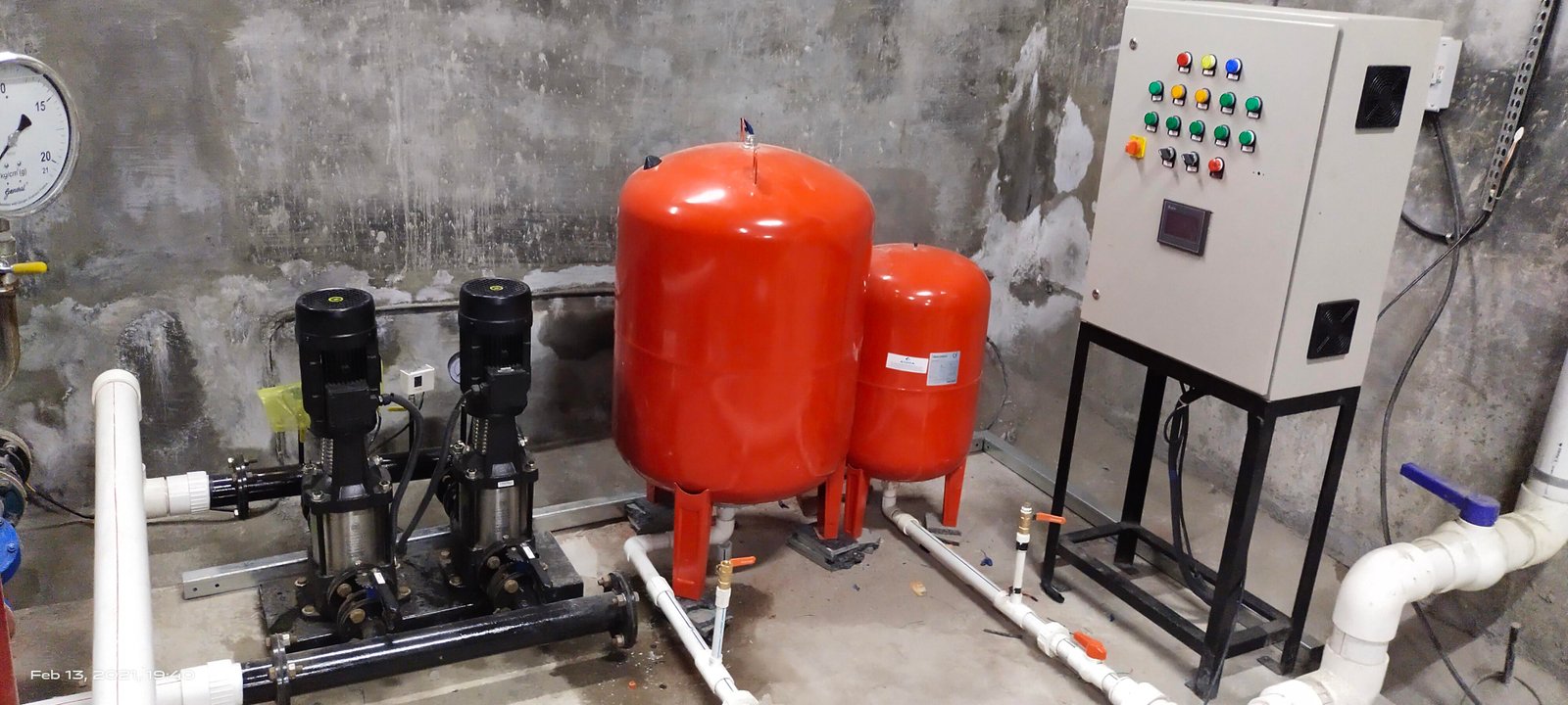 Hydro Pneumatic Pumping System